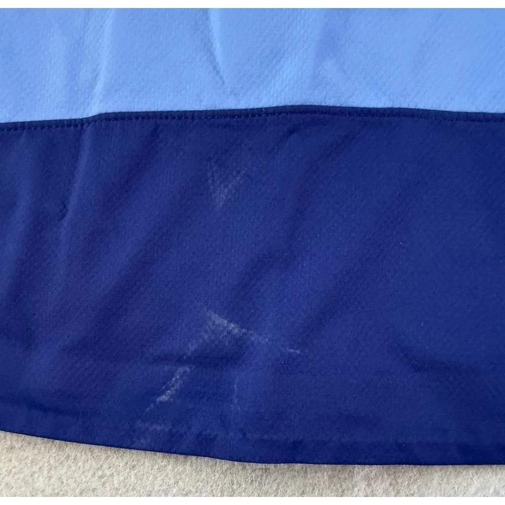 LL Bean Rain Shell Jacket Women's Sz M Blue Color block - Picture 11 of 16